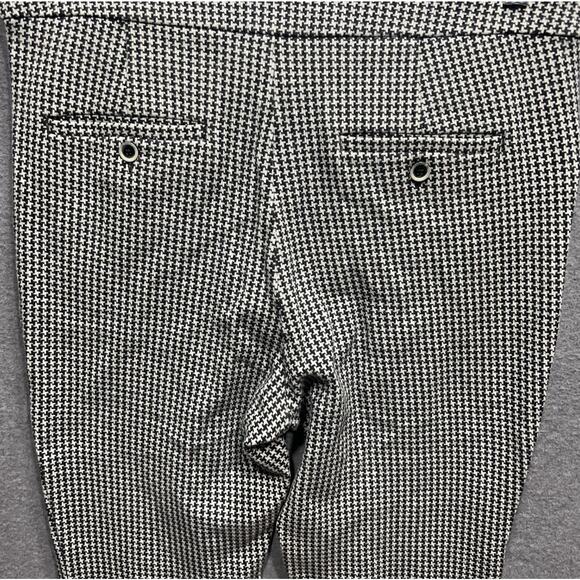 Anthropologie Essential Trouser Houndstooth Business Casual Womens Size 12 - Picture 10 of 16